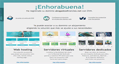 Desktop Screenshot of abogadosdivorcios.net